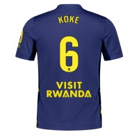 Stroje piłkarskie Atletico Madrid Koke #6 Koszulka Wyjazdowej 2025-26 Krótki Rękaw